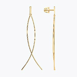 Серьги пуссеты из золота SOKOLOV 0200937