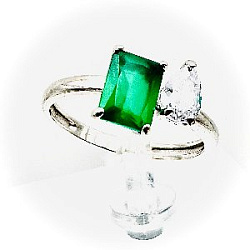 Кольцо из серебра АРИНА 1056301-01290-Y