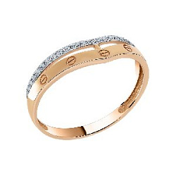 Кольцо из золота CORONA К4835