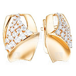 Серьги из золота кл4318а-01