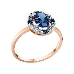 Кольцо из золота SOKOLOV 717157