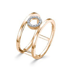 Кольцо с бриллиантом ЛЕТО 613-1100