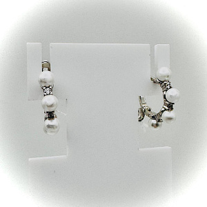 Серьги из серебра АРИНА 1044732-01150-2S