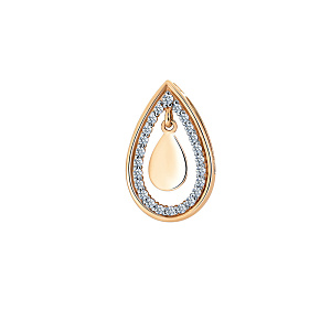 Подвеска из золота RUSGOLDART 3655007 1 1 1