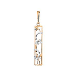 Подвеска из золота RUSGOLDART 3538007 1 1 1