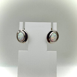 Серьги из серебра АРИНА 1037682-01210-O
