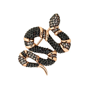 Брошь из золота АЛЕКСАНДРА бш139-20-01