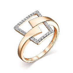 Кольцо из золота CORONA к4581