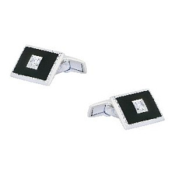 Запонки из серебра Сильвер 141025р