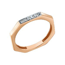 Кольцо из золота ZOLOTYE UZORY 04-51-0602-00