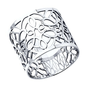 Кольцо из серебра SOKOLOV 94012486