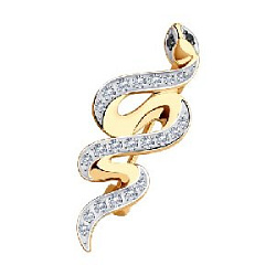 Брошь из золота SOKOLOV 040328