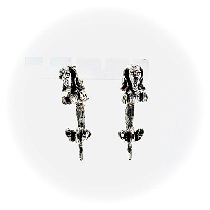 Серьги из серебра Сереброника СЛ115-26