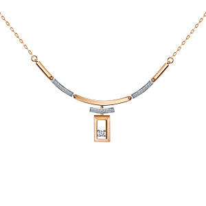 Колье с бриллиантом АЛЕКСАНДРА 1070061 №23 19