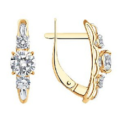 Серьги из золота SOKOLOV 0200086