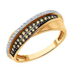 Кольцо с бриллиантом SOKOLOV 1012594 №24 84