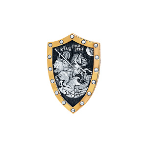 Подвеска икона из серебра Елизавета 8114КЛ