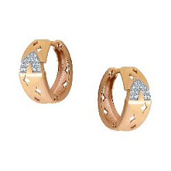 Серьги из золота CORONA С5040