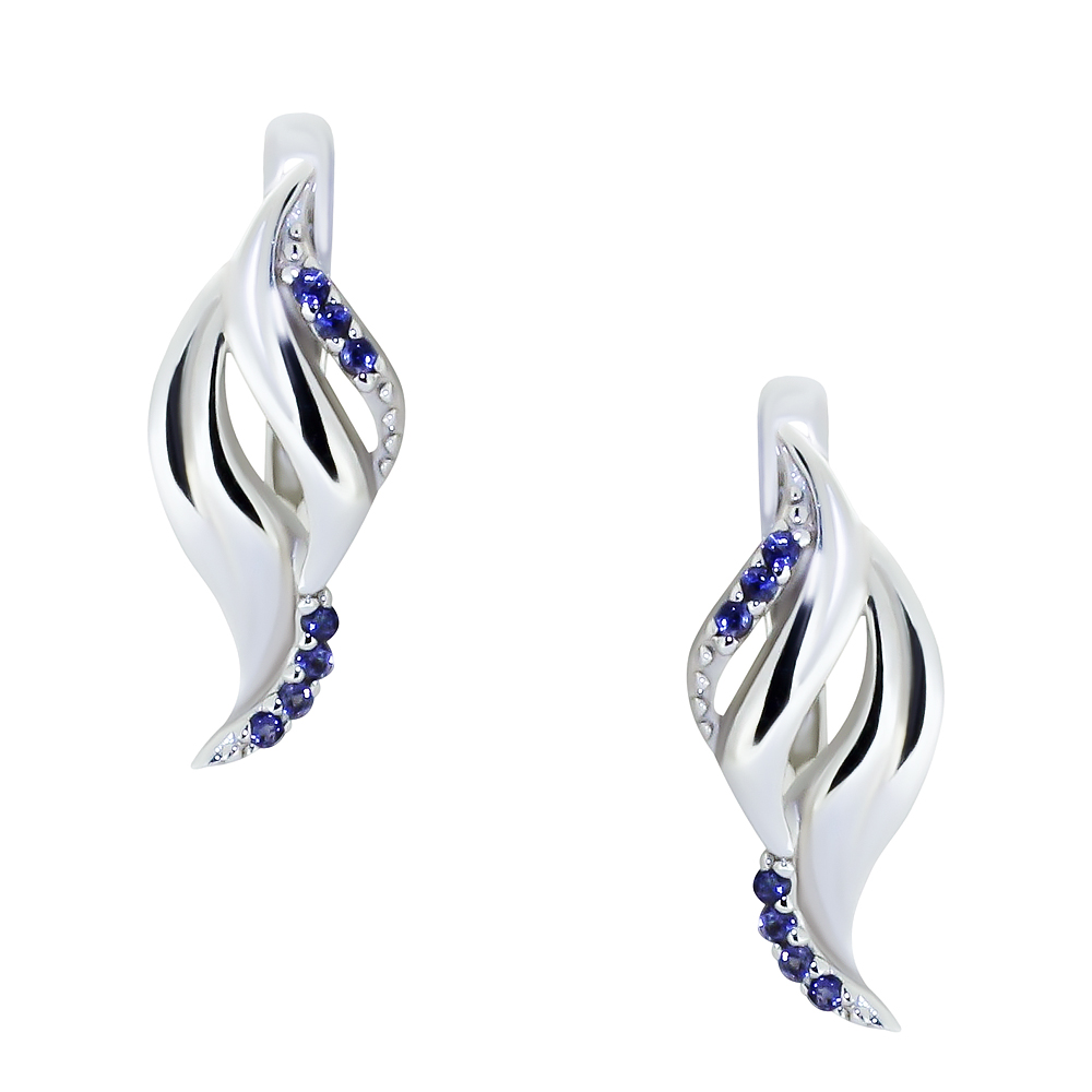 Серьги из серебра Русский СтилЬ 47124702