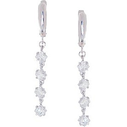 Серьги из серебра SOKOLOV 94022011