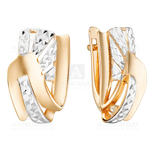 Серьги из золота кл3791а-01