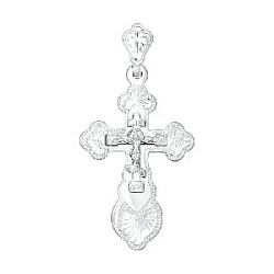 Подвеска крест из серебра SOKOLOV 94120081