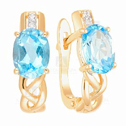 Серьги из золота