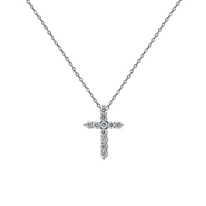 Подвеска с бриллиантом 2120P-W01