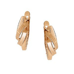 Серьги из золота DEL'TA 2206748