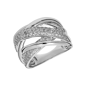 Кольцо из серебра КРС1054Ф