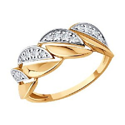 Кольцо из золота SOKOLOV 019807