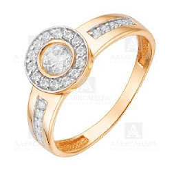 Кольцо из золота кл3694-01