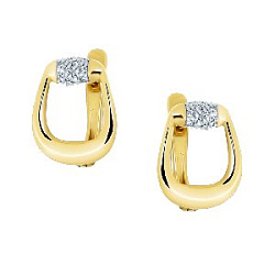 Серьги из золота CORONA с4287л