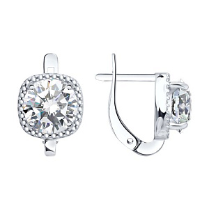 Серьги из серебра SOKOLOV 94027339