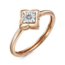 Кольцо с бриллиантом Rose Grace 14-300-103И1-1К
