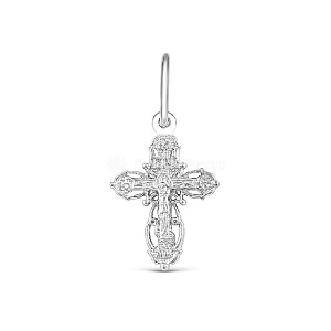 Подвеска крест из серебра Серебро России К3-183р