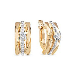 Серьги с бриллиантом Brilliant Style 3888-210