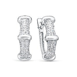 Серьги с бриллиантом 5-6972-103-2Б