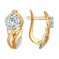 Серьги из золота SOKOLOV 027463