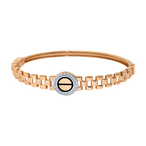 Браслет жесткий из золота CORONA бр5031