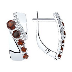 Серьги из серебра SOKOLOV 92022050
