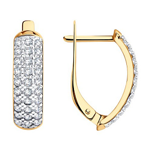 Серьги из золота SOKOLOV 021818