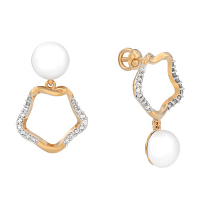 Серьги пуссеты из золота АРИНА 1047242-11150