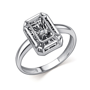 Кольцо с бриллиантом grigoriev 01-12-51379-11-00