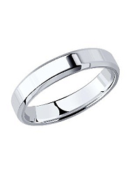 Кольцо обручальное из золота 112096-01