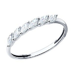 Кольцо из серебра SOKOLOV 94013836