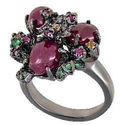 Кольцо из серебра ГАЛЕРЕЯ ЭКСКЛЮЗИВА 1582