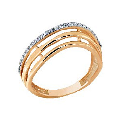 Кольцо из золота DEL'TA 1106652