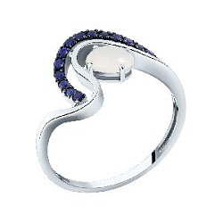 Кольцо с бриллиантом KABAROVSKY 11-1959-3789 №2-17