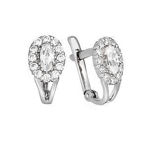 Серьги детские из серебра Сильвер Лайн с105037р